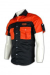 DS023 OEM Darts Polo Shirt with Two Colours and Double Pockets