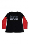 T489 Red Long Sleeves T shirt