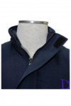 SE036 Custom-made Singapore Uniforms Security Workwear Front Zip Top with Embroidered Logo for Corporate Events 