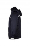 SE044 Tailor Made Security Uniform Apparel Men's Waterproof Hooded Jacket Windbreaker