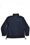 SE048 Where Can Find Work Security Uniforms for Rental Front Zip High Neck Jacket with Customised Logo