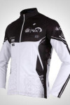 B066 black and white bike uniform