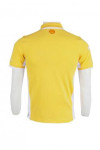 P498 bright yellow polo shirt