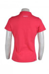 P497 pink polo for women