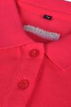 P497 pink polo for women