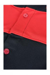 P508 black and red polo shirt