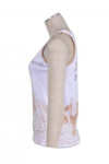 VT106 Mens White Vest Tops