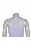 VT108 Womens White Vest Tops