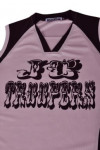 VT113 Sports Print Vest Fake Two-Piece Design Singapore Tank Top