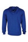 Z143 navy blue zip up sweater