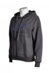 Z217 mans grey zip up sweaters