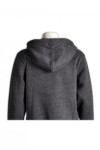 Z217 mans grey zip up sweaters