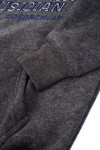 Z217 mans grey zip up sweaters