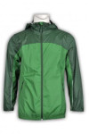 J411 green and black jacket