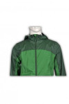 J411 green and black jacket