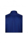 D066 OEM Uniforms Reflective Workwear Blue Long Sleeve Shirt with Logo Embroidery