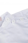 NU028 Design Your Medical Healthcare Staff Uniforms White Long Sleeve Nursing Dress
