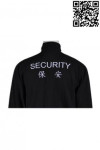 SE051 Personalised Housekeeper Security Uniforms Windbreaker Jacket 