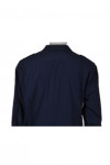 SE053 OEM Dark Blue Shirt Uniform for Security Officer Guard with Contrast Pocket and Shoulder Epaulette