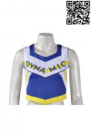 CH122 Sexy Dew Waist Cheerleading Suit Pleated Skirt Suit Design Cheerleaders Cheerleading Suit Website   Online Ordering Groups Cheerleading Outfit