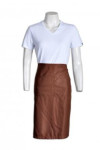 AP049 Funny Mens Aprons Sienna Half Waist Uniform Apron with Double Side Pockets