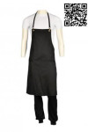 AP059 Heavy Black Canvas Aprons with Concealed Pocket Chefs Florists Bartender Crafters Apron for Men