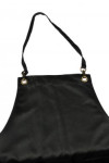 AP059 Heavy Black Canvas Aprons with Concealed Pocket Chefs Florists Bartender Crafters Apron for Men
