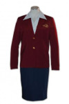 BWS019 Custom  order   business clothing 