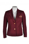 BWS063 wholesale business wear red