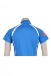 P453 polo shirt navy blue