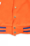 Z236 Go To Buy Orange And White Baseball Jacket