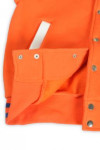 Z236 Go To Buy Orange And White Baseball Jacket