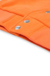 Z237  Orange Baseball Jacket With LOGO