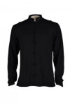 Martial005 Personalized Black Tai Chi Kung Fu Top Wholesale Martial Arts Long Sleeve Shirts