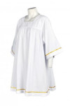 CHR003 Church Choir Gowns with Gold Line Gospel Choir Robes Chorister Robes