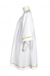 CHR003 Church Choir Gowns with Gold Line Gospel Choir Robes Chorister Robes