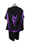 DA009 Academic Dress 1/2 Sleeve Graduation Cloak Degree Convocation Dress