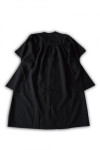 DA009 Academic Dress 1/2 Sleeve Graduation Cloak Degree Convocation Dress
