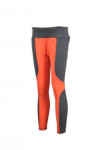 TF016 Tailor-made Sports Trousers with Contrast Panels Gray Orange Quick Drying Gym Training Pants