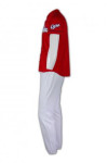 BU04 Custom-made Japanese-inspired Baseball Teamwear Red Tee with White Pants Baseball Uniform Set for Men