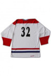 BU07 Customized Retro White Blue Red Baseball Tee Loose Fit Cotton V-neck Jersey Teamwear with Logo and Long Sleeves