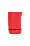 BU18 Custom Print Red Braided Baseball Jersey with Raglan Sleeves No.99 Baseball Teamwear for Men