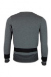 CAR004  one-piece dark gray knit cardigans