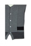 CAR004  one-piece dark gray knit cardigans