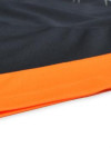 T569 Black and Orange Printing Logo T Shirt