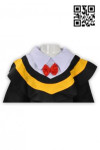 DA014 Black Graduation Gown with Hat for Children Toga Cap