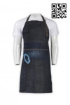AP060 Where Can I Buy Black Denim Whole Body Kitchen Apron Durable Adjustable Neck Strap with 2 Big Front Pockets Workwear for Cafes Restaurants Bistro Bars 