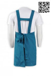 AP062 OEM Steel Blue Full Body Kitchen Cooking Aprons H-Back Bib Apron Uniforms for F&B Business Corporate Events Functions