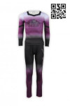CH126 purple long sleeve Cheerleader uniforms