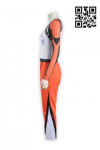 CH127 orange and white Cheerleader uniforms